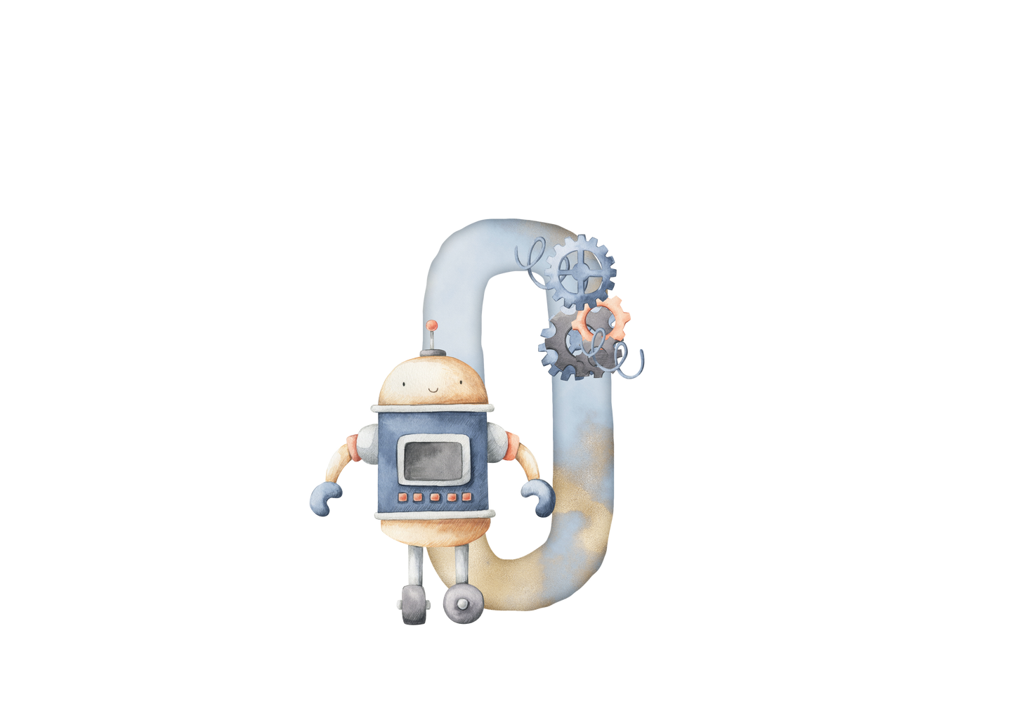 robot alphabet