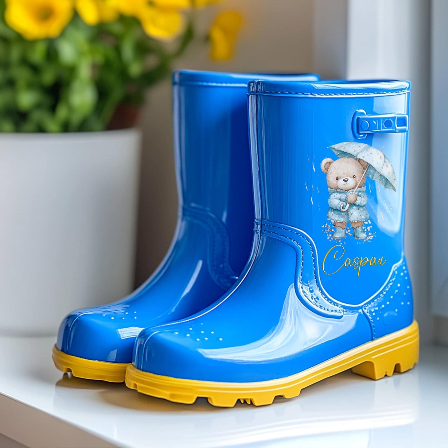 Bears with Umbrellas