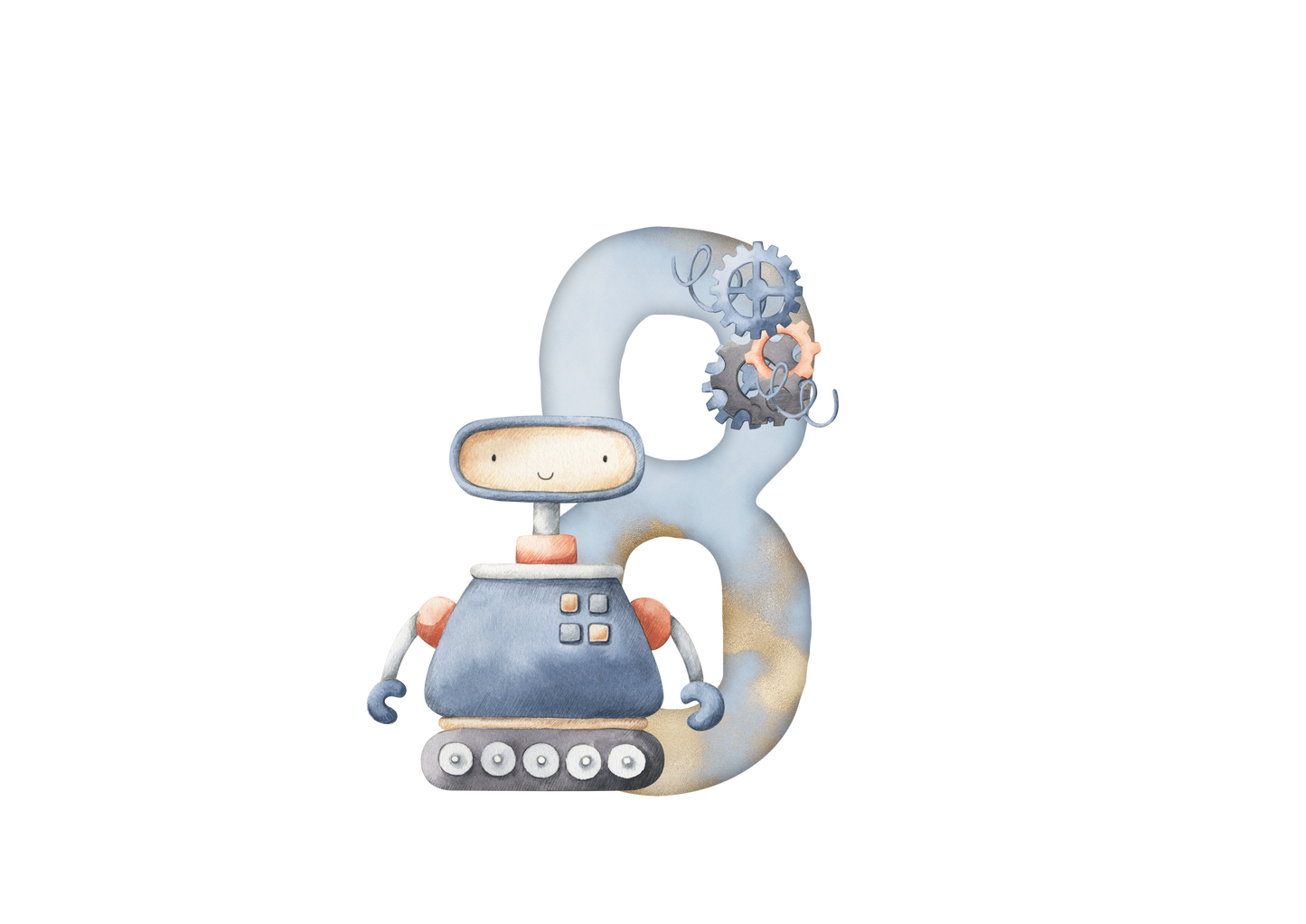 robot alphabet