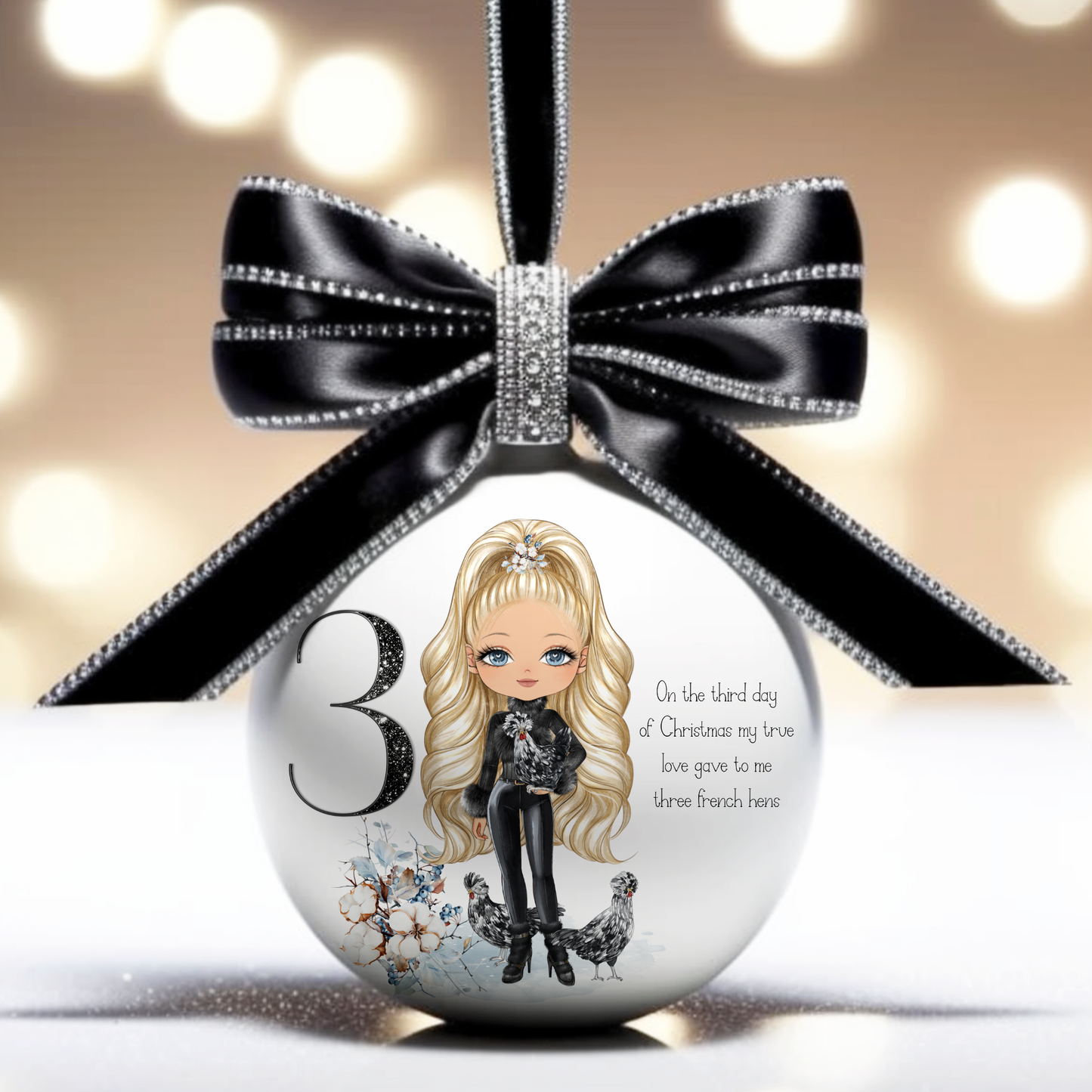 On the third day of Christmas