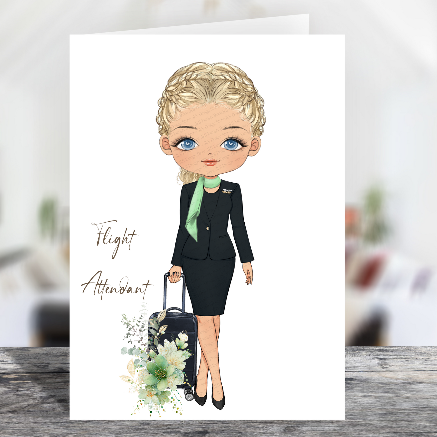 Transavia flight attendant