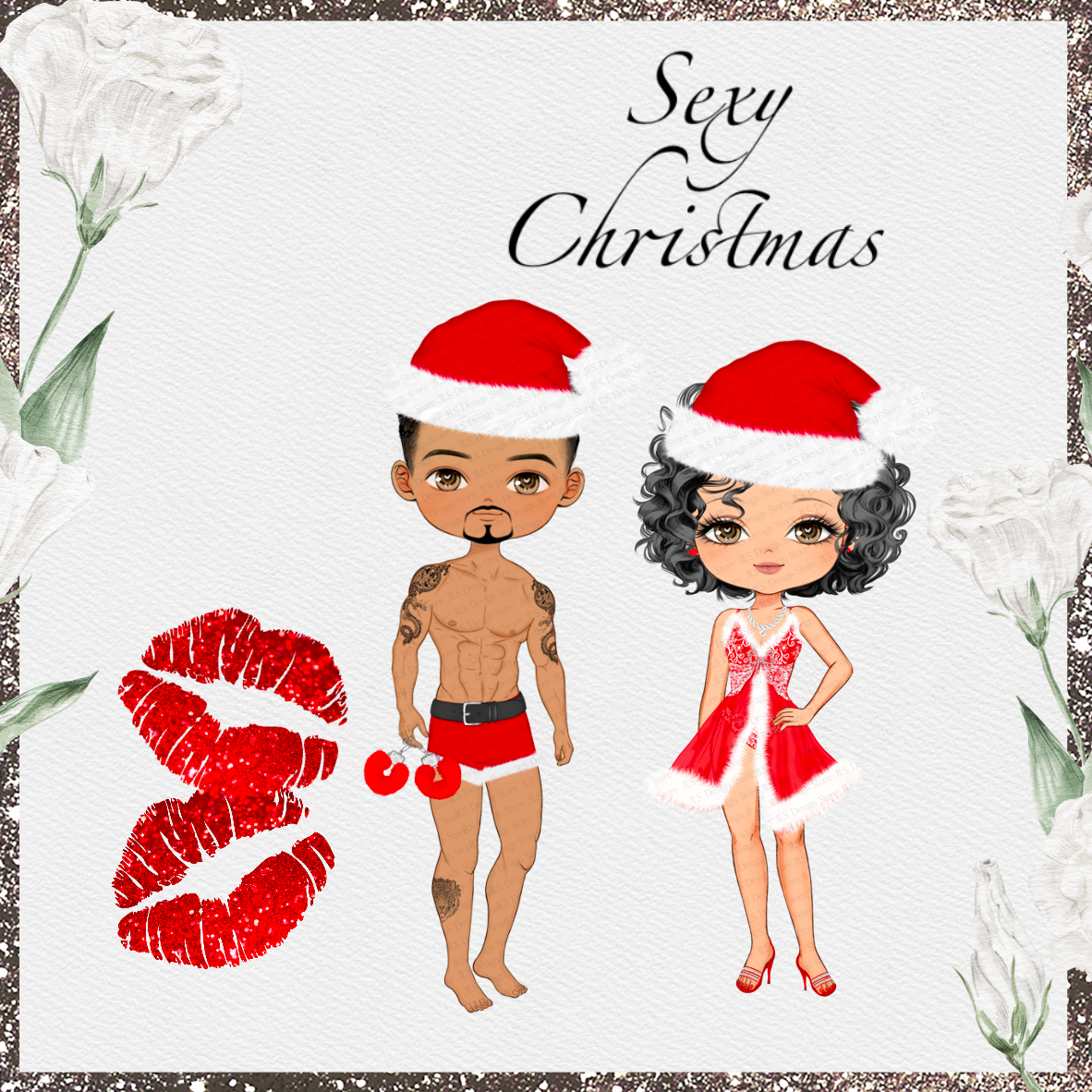 Sexy Christmas Clipart