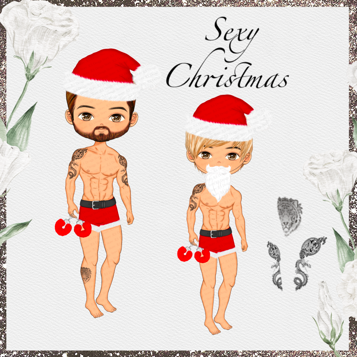 Sexy Christmas Clipart