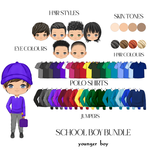 School Bundle Younger Boy