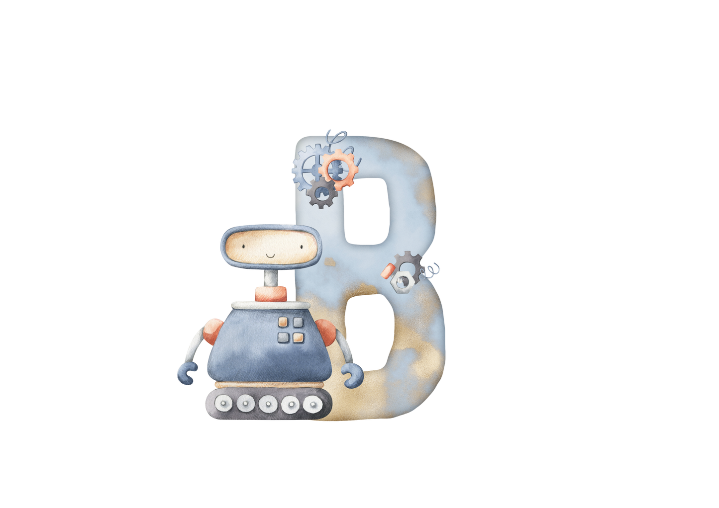 robot alphabet