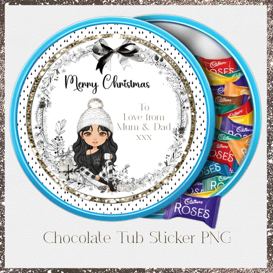 Chocolate tub design 7