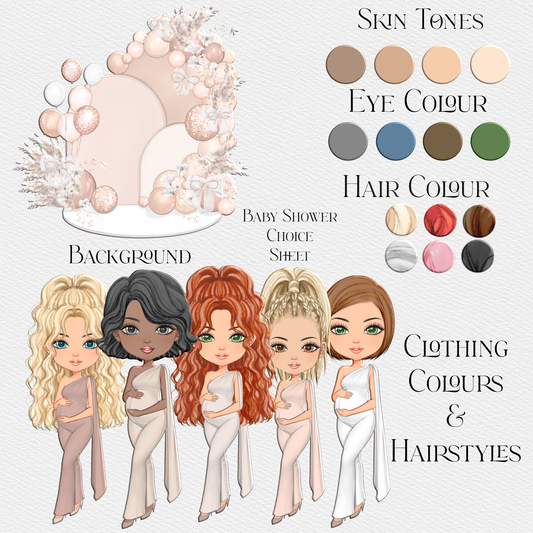 Baby Shower Neutral Clipart