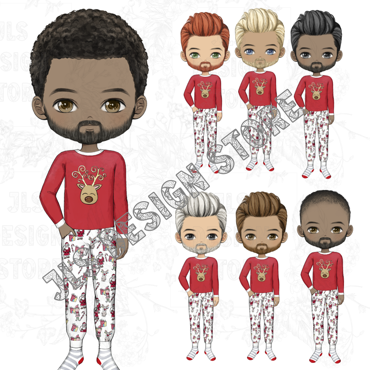 Christmas Pyjamas Adult Man