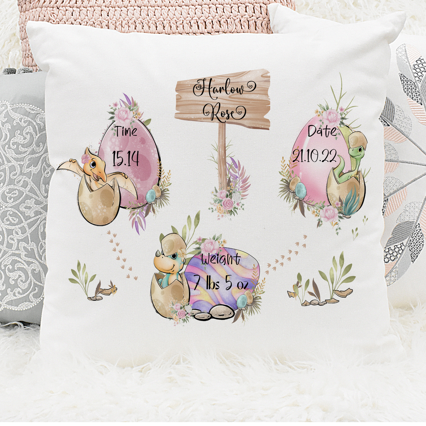 Dino Baby Stat Boy and Girl