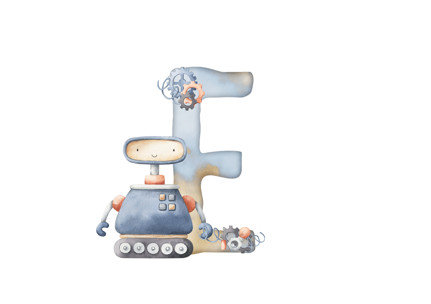 robot alphabet