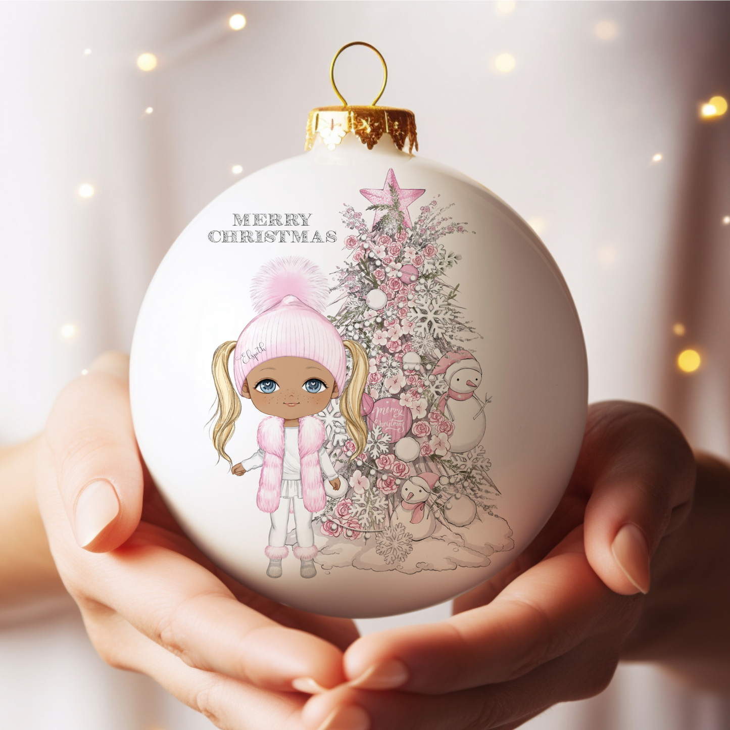 Elspeth in her winter clothes