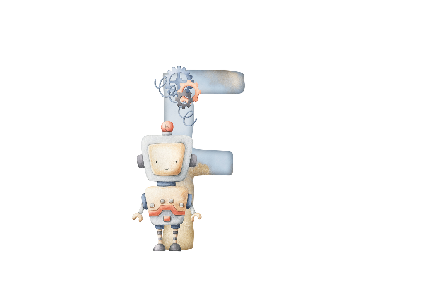 robot alphabet
