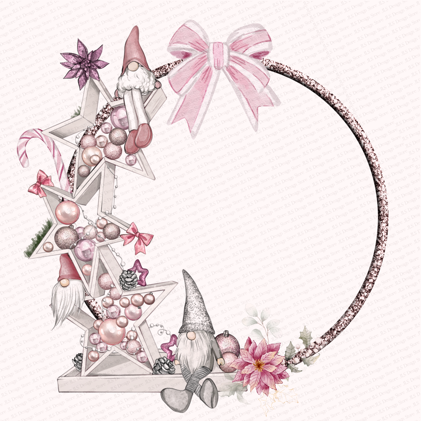 Christmas Gnome Wreath