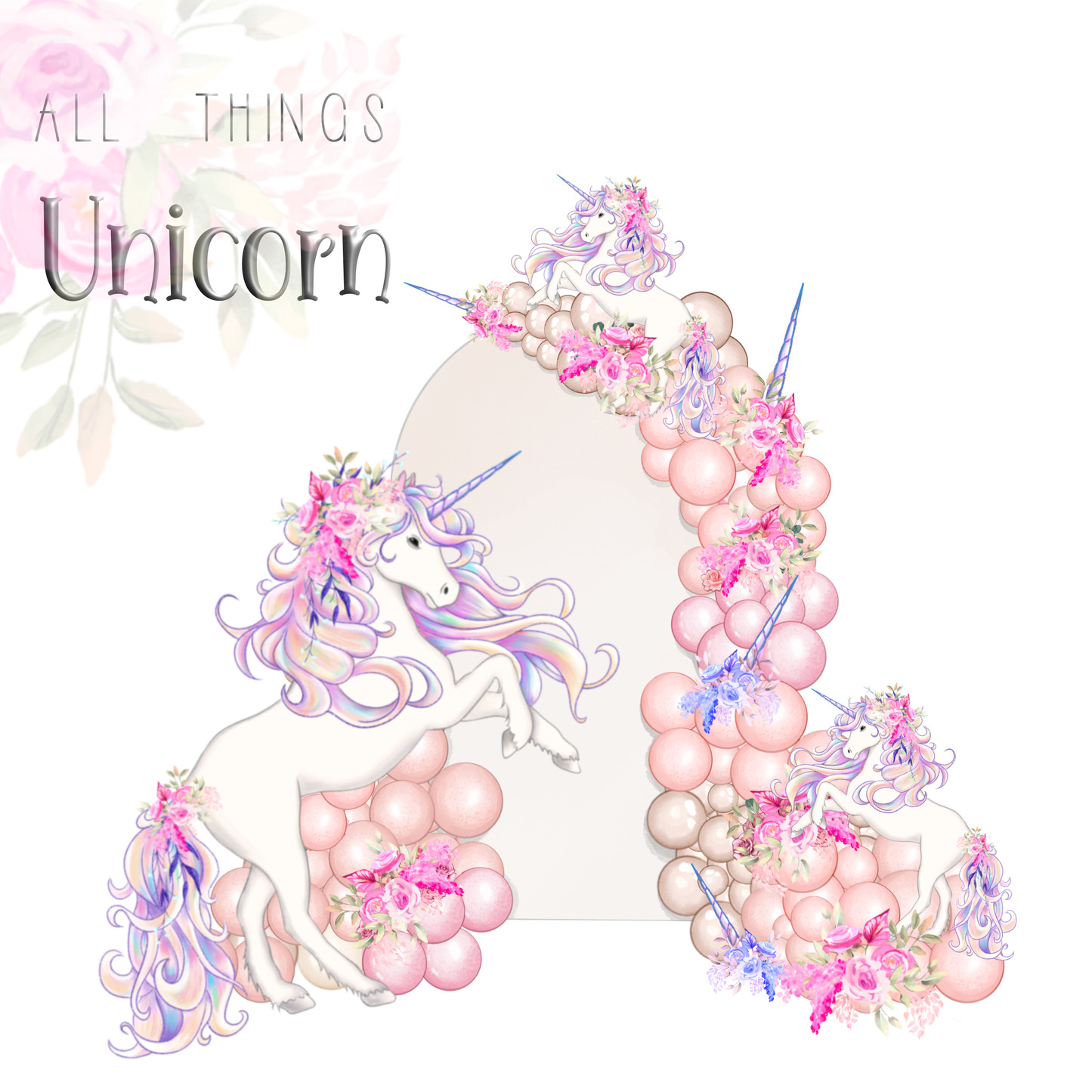 All things Unicorn Clipart Set
