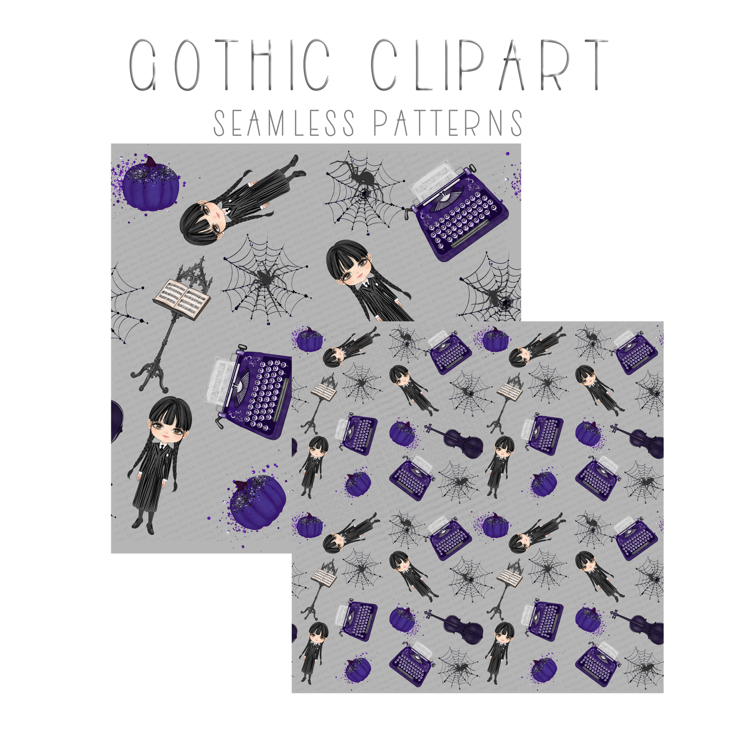 Goth Clipart Set