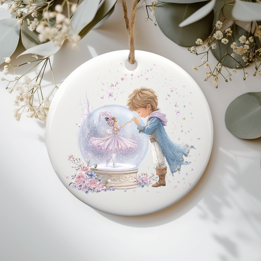 Nutcracker Snowglobe and Little Boy and Personalised GIF EXCLUSIVE