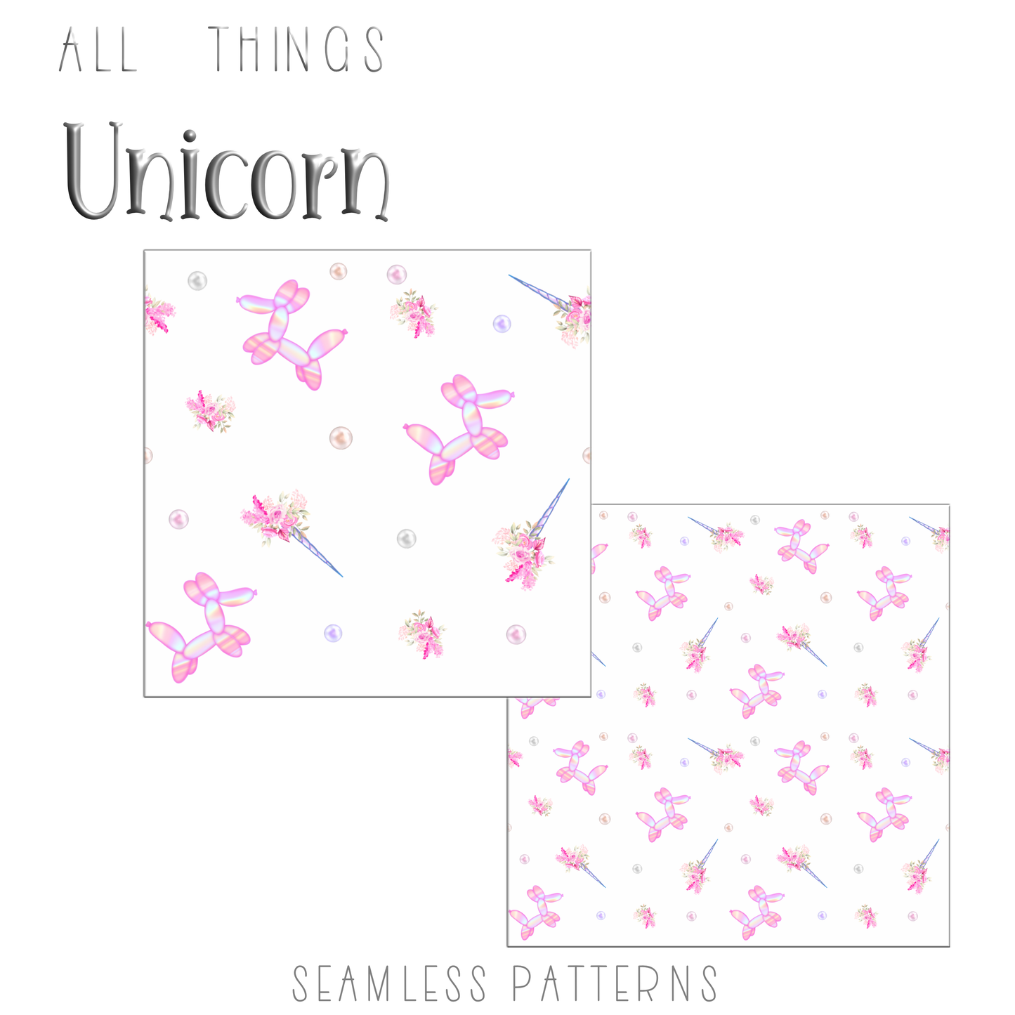 All things Unicorn Clipart Set