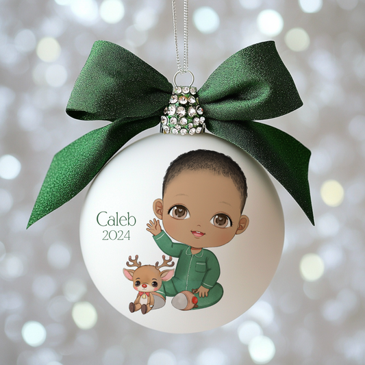Snowberry Christmas Family Baby Boy