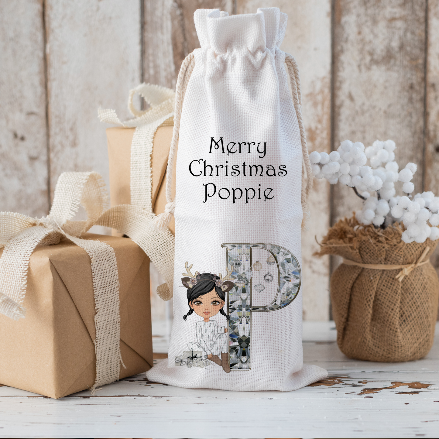 Noelle Christmas Alphabet Black