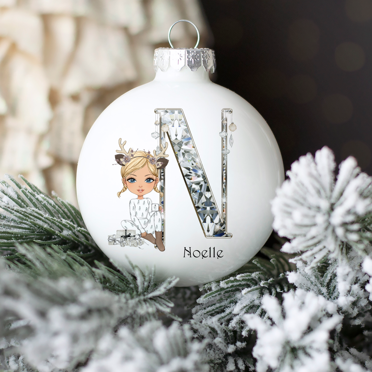 Noelle Alphabet Blonde