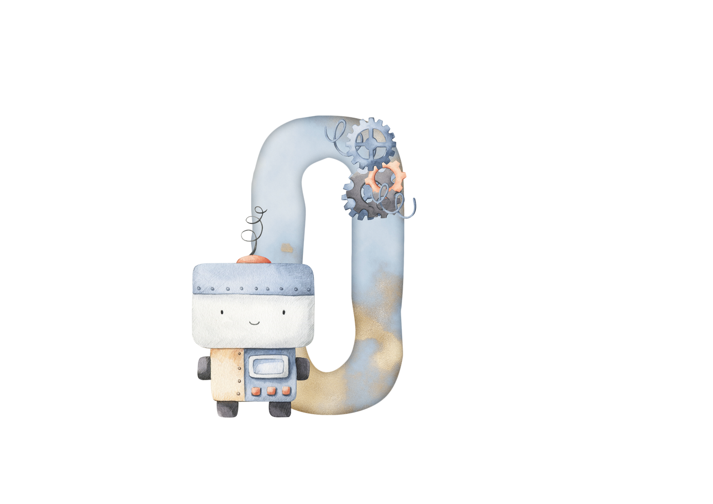 robot alphabet