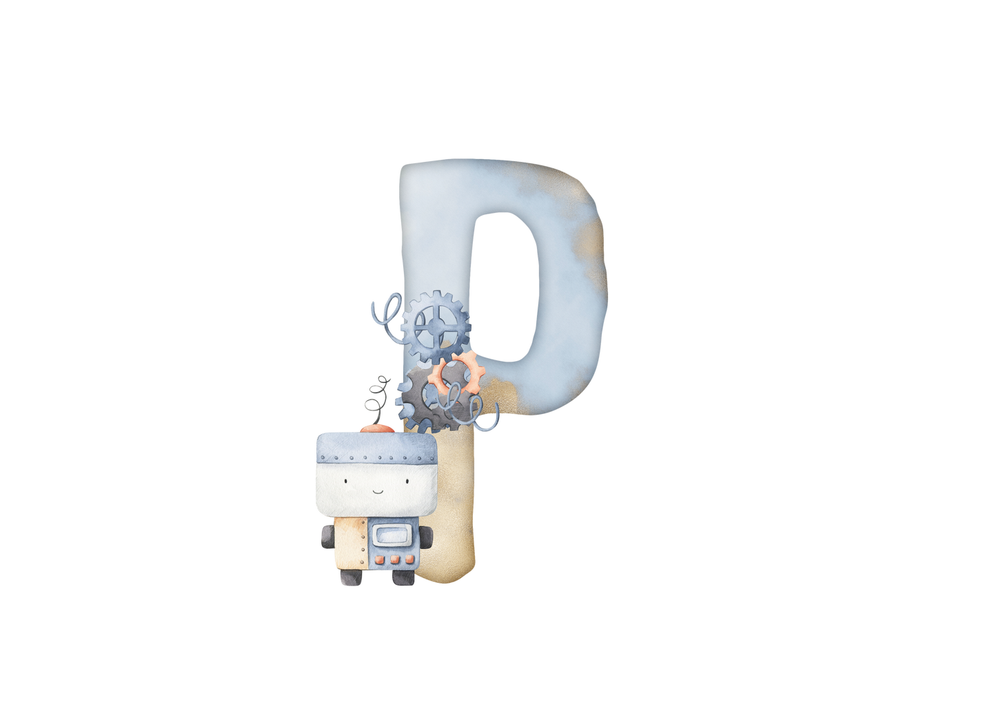 robot alphabet