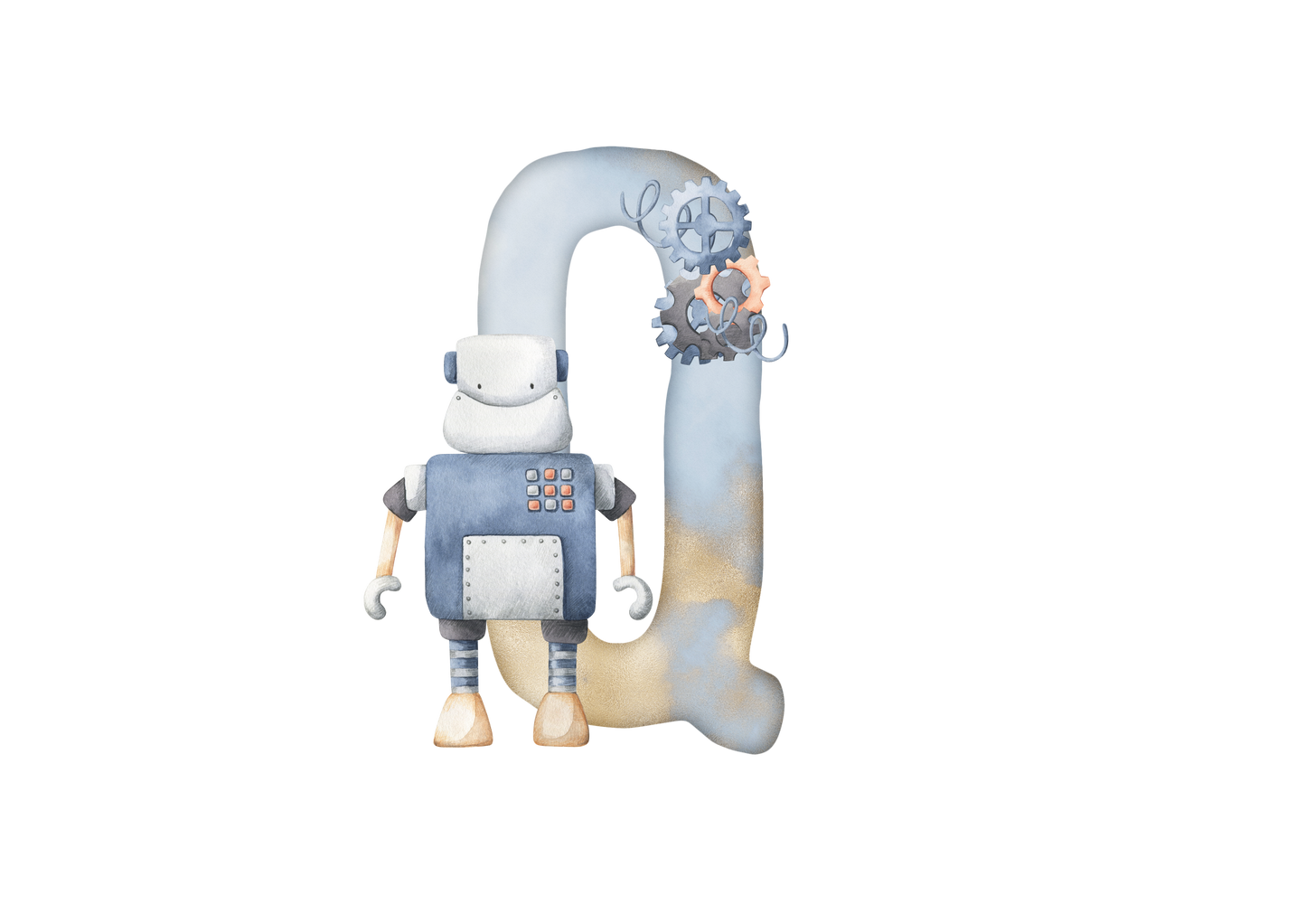 robot alphabet
