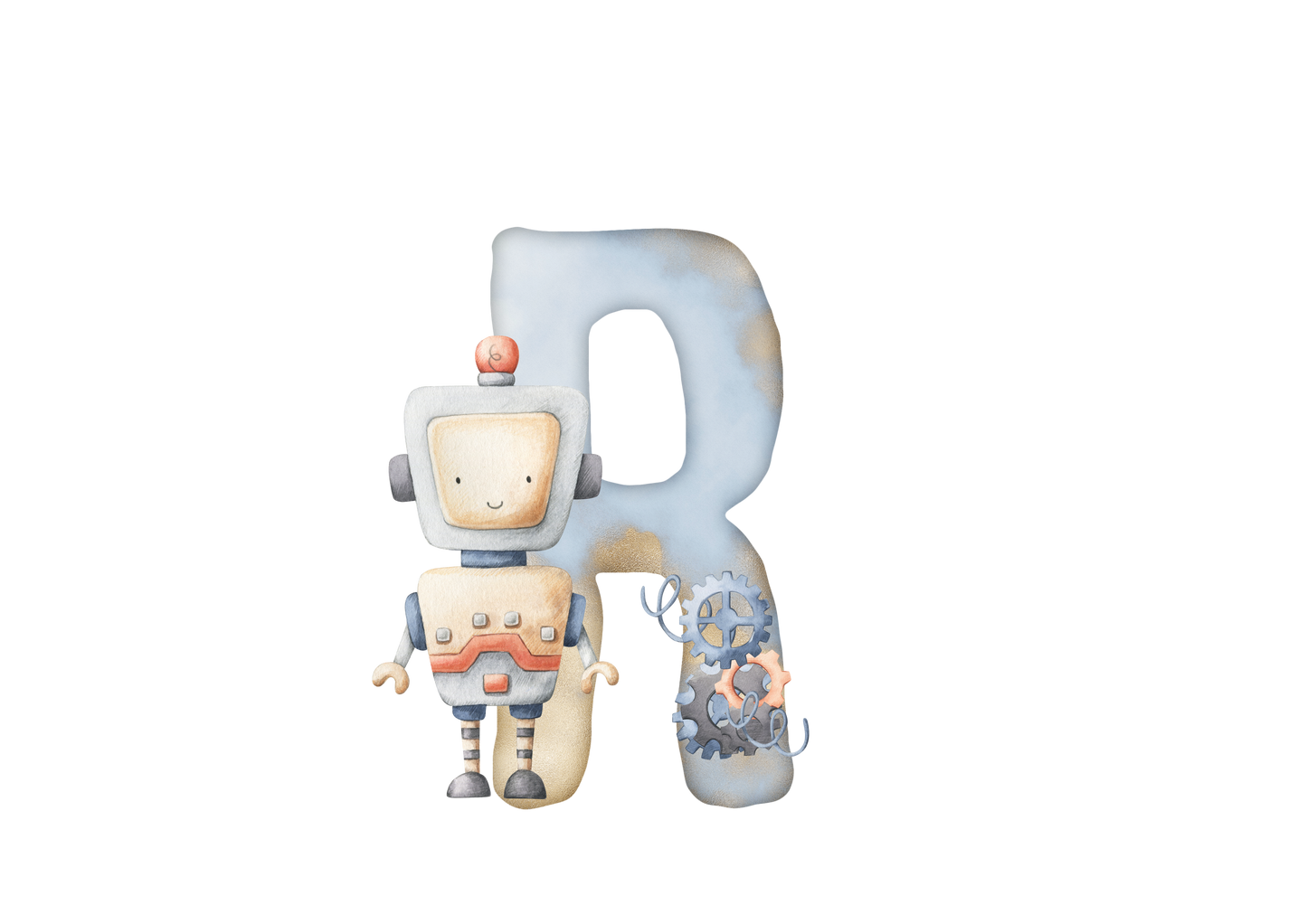 robot alphabet