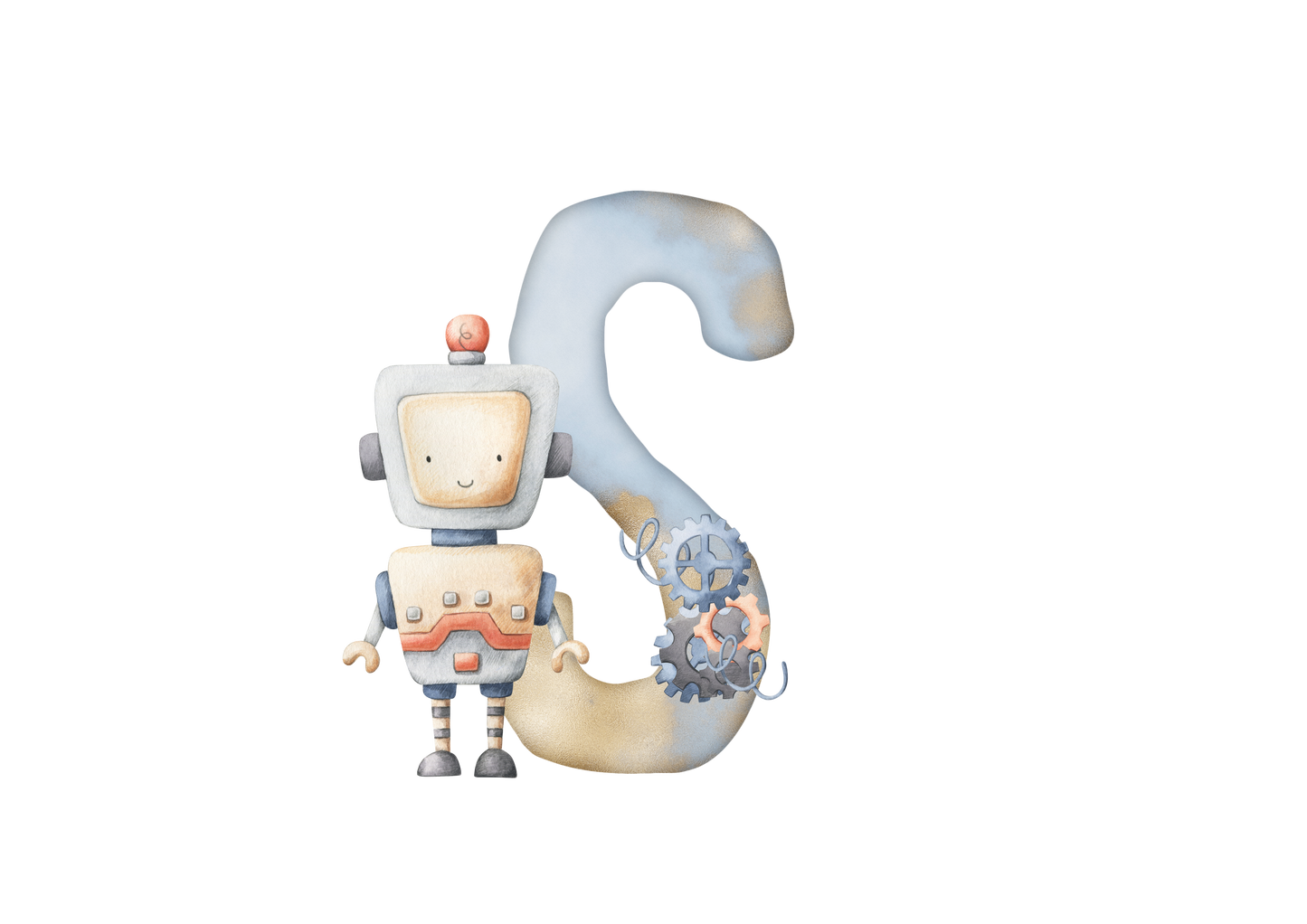 robot alphabet