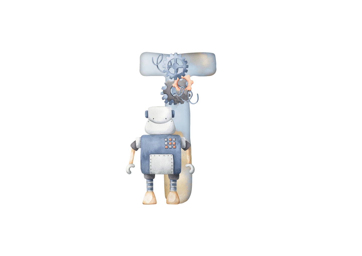 robot alphabet