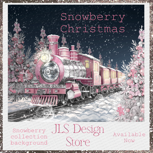 Snowberry Christmas Family Background