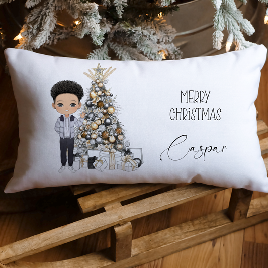 Winter Teenage Boy One with bonus tree