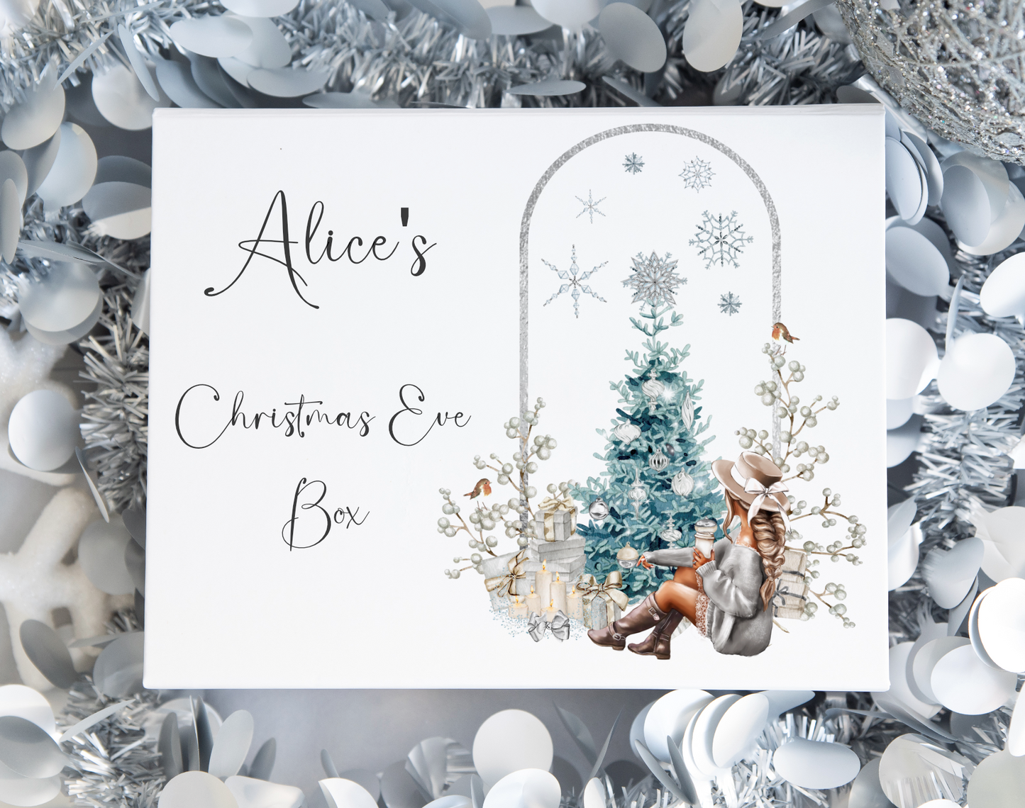 Christmas Girl Silver