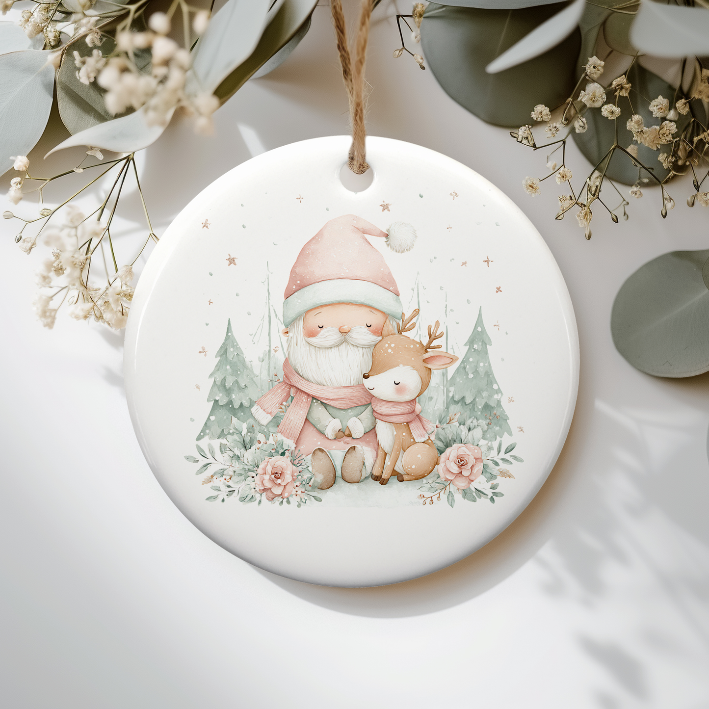 Santa and his Reindeer