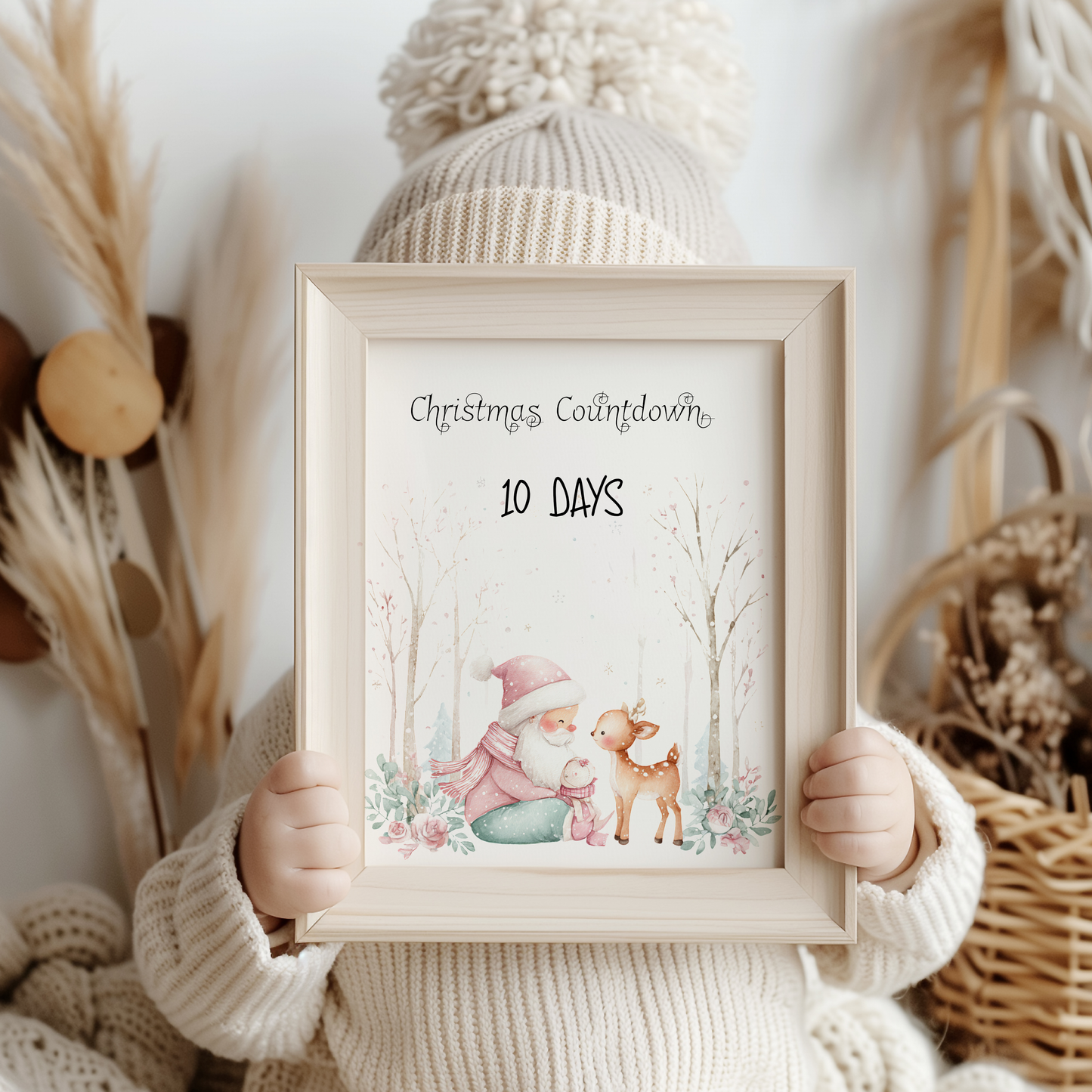 Santa and his Reindeer