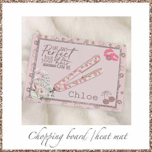 Hair Straightener Mat Design