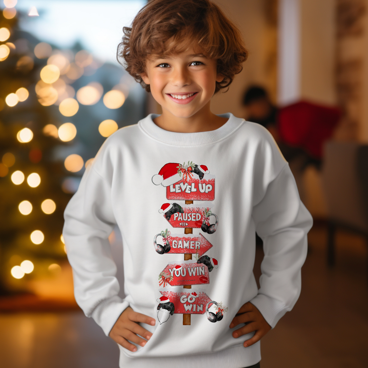 Christmas Gamer Sign plus GIF EXCLUSIVE