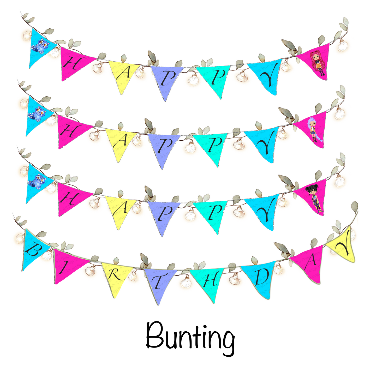 Kpop Birthday accessory pack