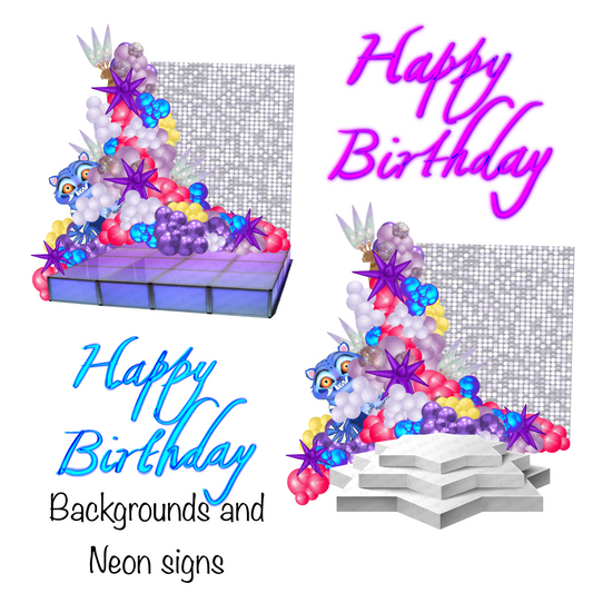 Kpop Birthday accessory pack