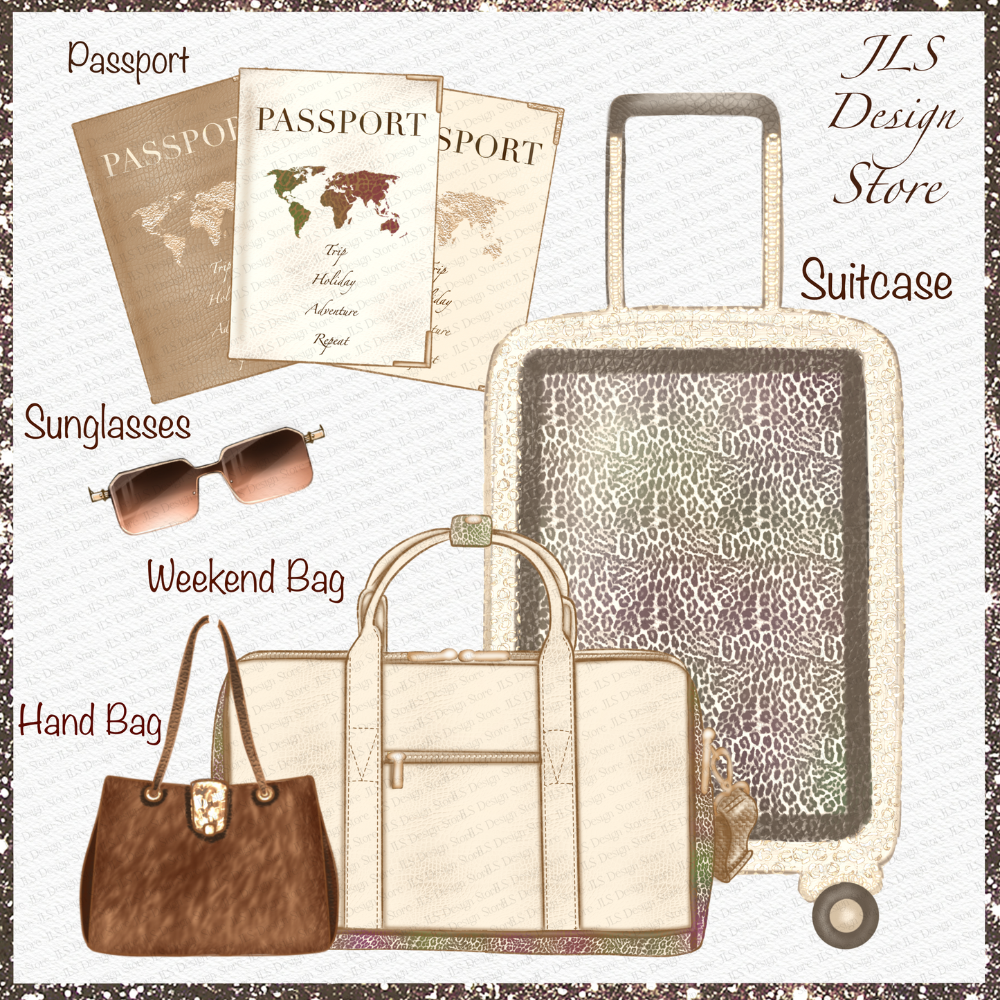 Scarlet Travel Pack clipart