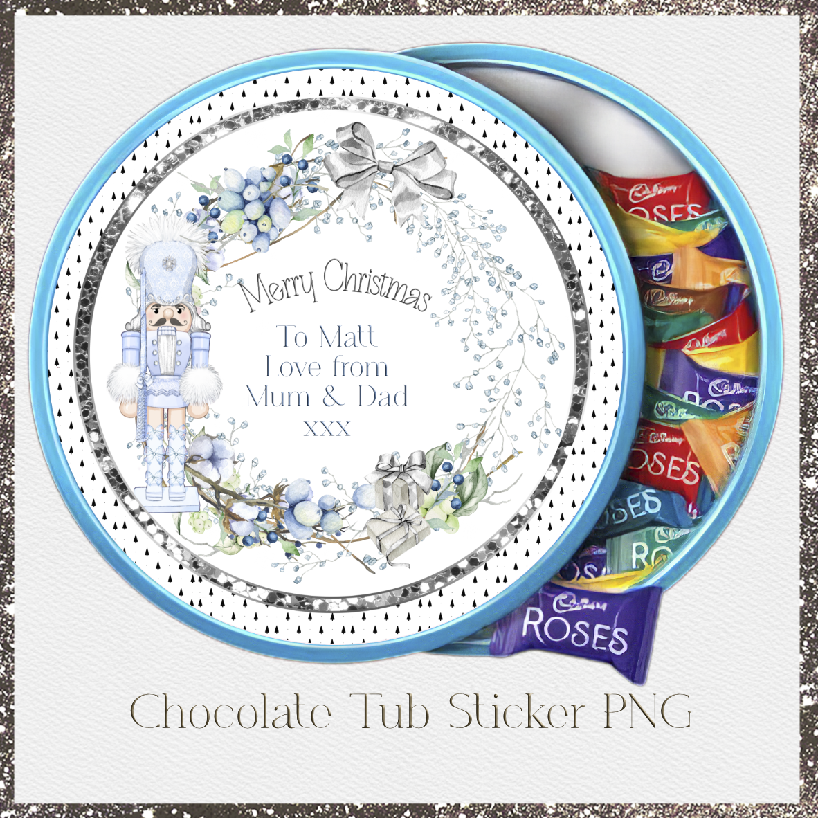 Chocolate tub design 1