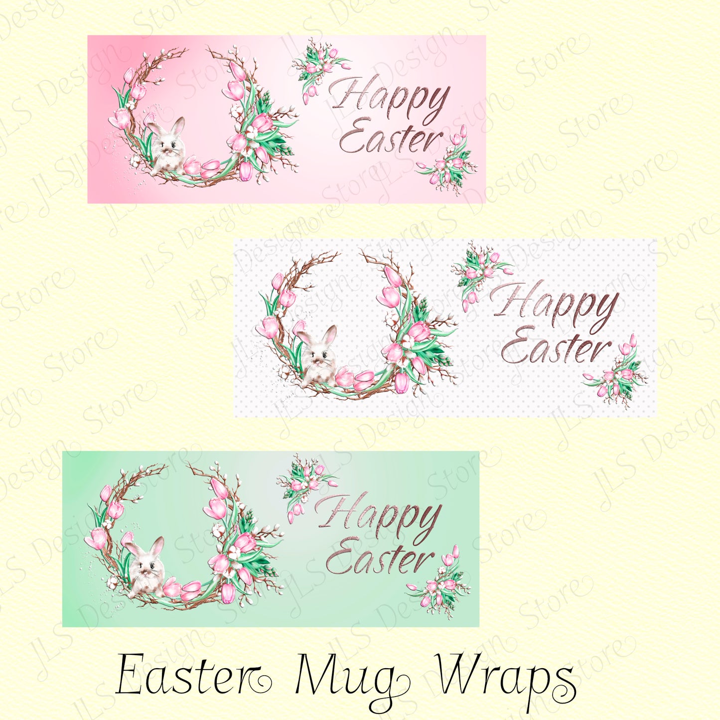 Easter Mug Wraps