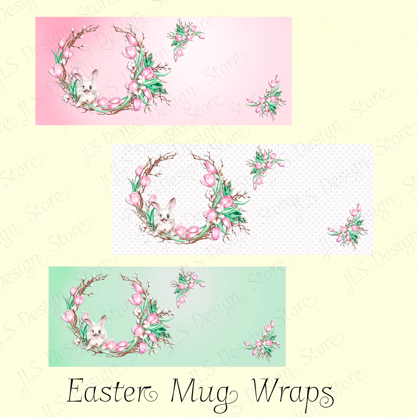 Easter Mug Wraps