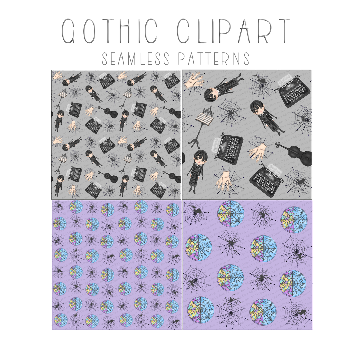 Goth Clipart Set