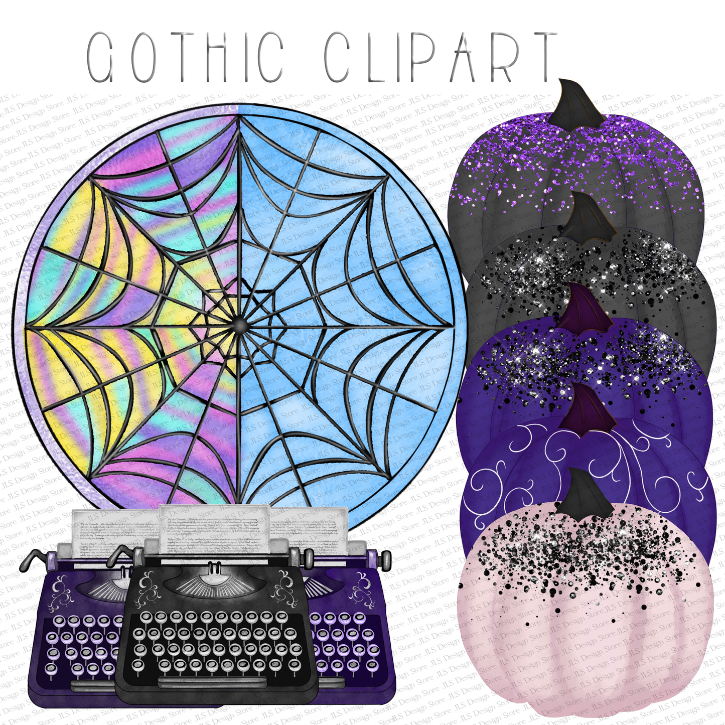 Goth Clipart Set