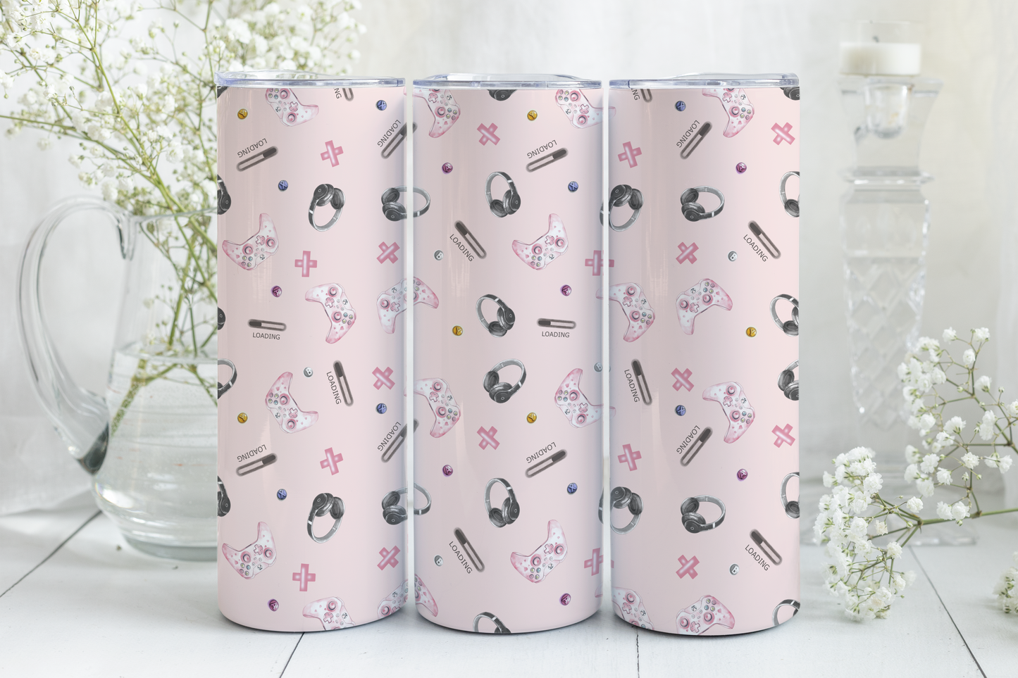 Gamer Seamless Patterns