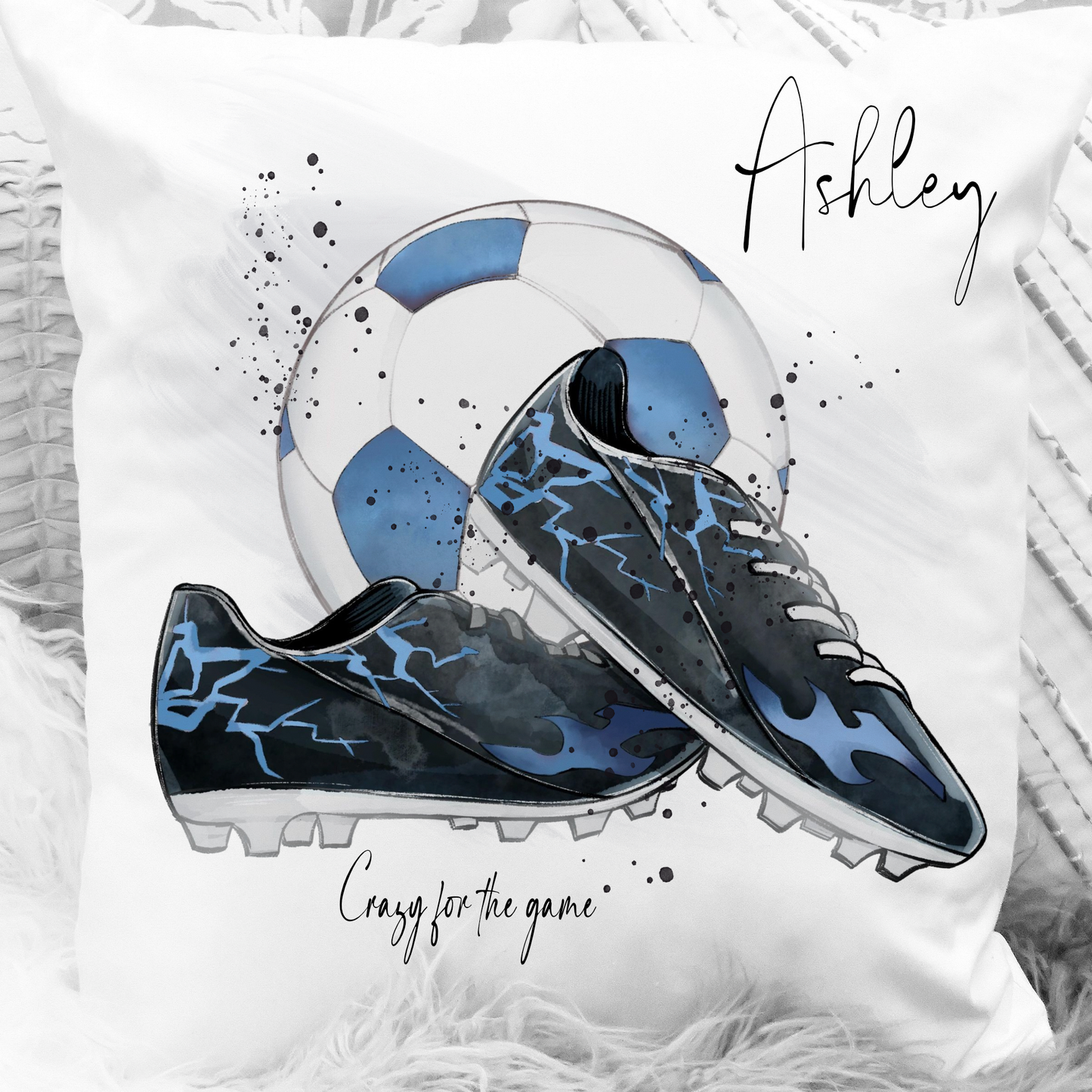 Football Blue Design