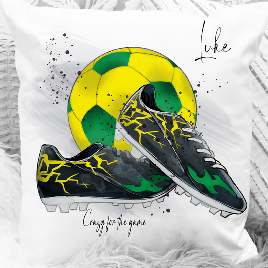 Football Green & Yellow Design