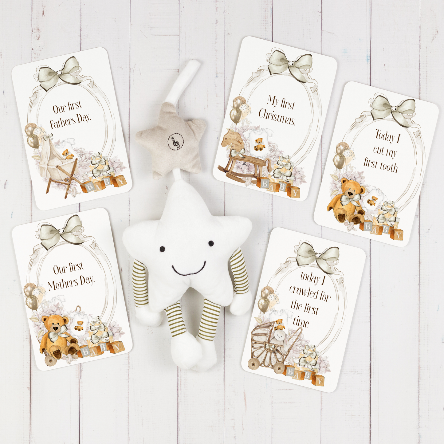 Baby Milestone Cards